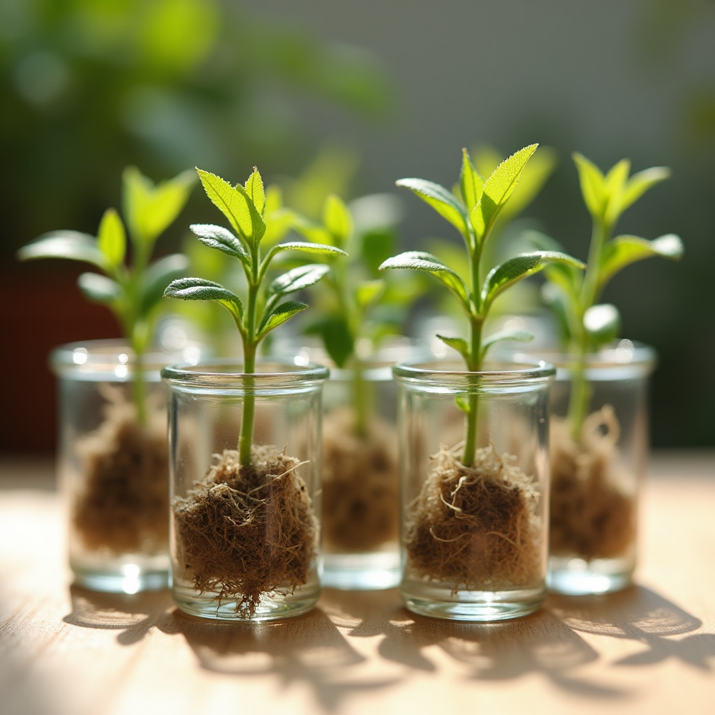 Plantas en propagación
